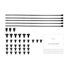 Vỏ Case Ocypus Gamma C52 ARGB - BLACK (Sẵn 3 Fan ARGB)