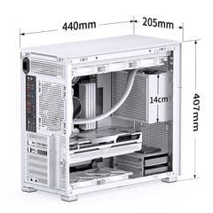 VỎ CASE JONSBO D42 MESH - WHITE