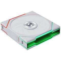 Bộ 3 fan case Lian Li Uni Fan TL FLEX 120 Regular | Reversed Blade - WHITE (3 QUẠT/ KHÔNG LCD)