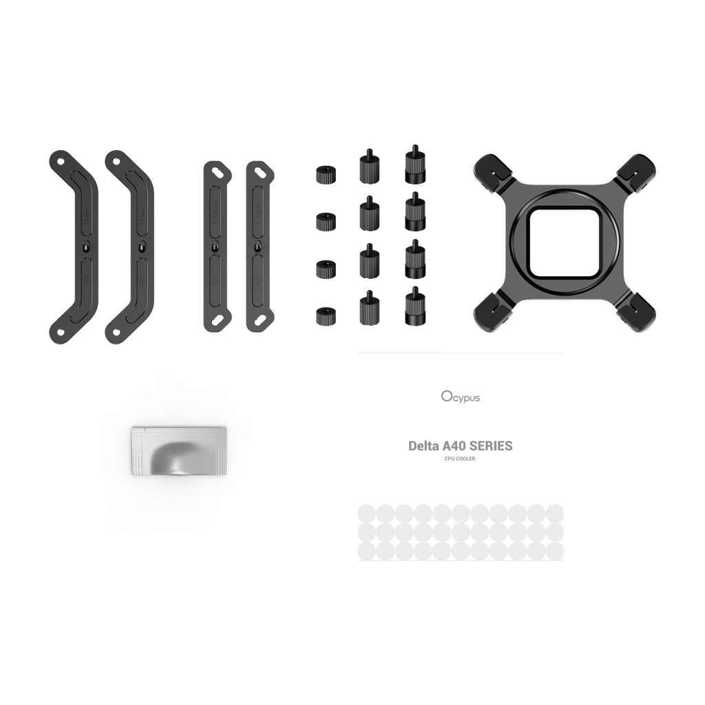 Tản Nhiệt Khí Ocypus Delta A40 ARGB - BLACK