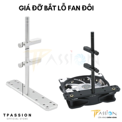 GIÁ ĐỠ BẮT LỖ FAN CHỐNG XỆ VGA - BLACK
