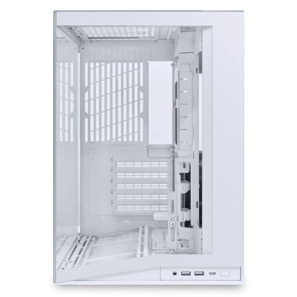 Vỏ Case Lian Li O11 Dynamic Mini V2 - White (ATX/Mid Tower/Không quạt)