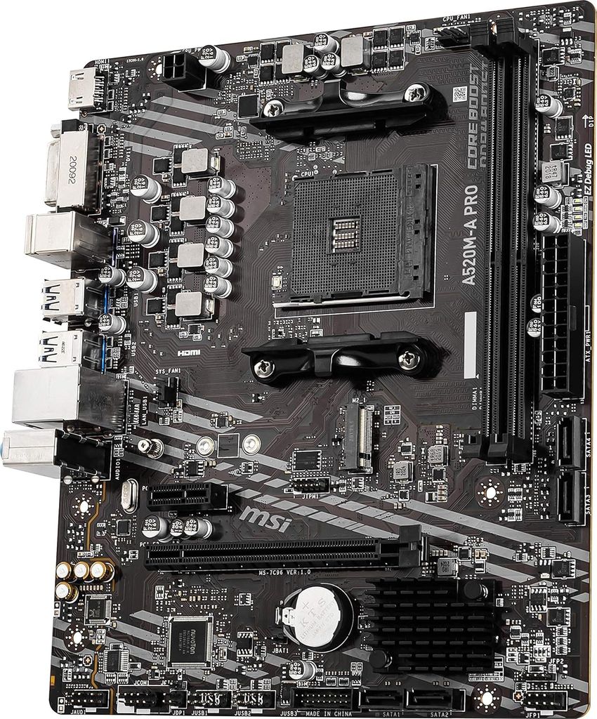 BO MẠCH CHỦ MAINBOARD MSI A520M-A PRO