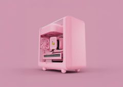 Vỏ Case Máy Tính HYTE X50 Case - STRAWBERRY MILK