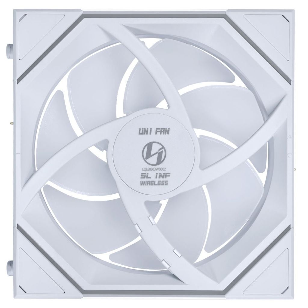 Fan Case Lian Li Uni Fan SL Infinity WIRELESS 120 - WHITE (TRẮNG/CÁNH THUẬN)