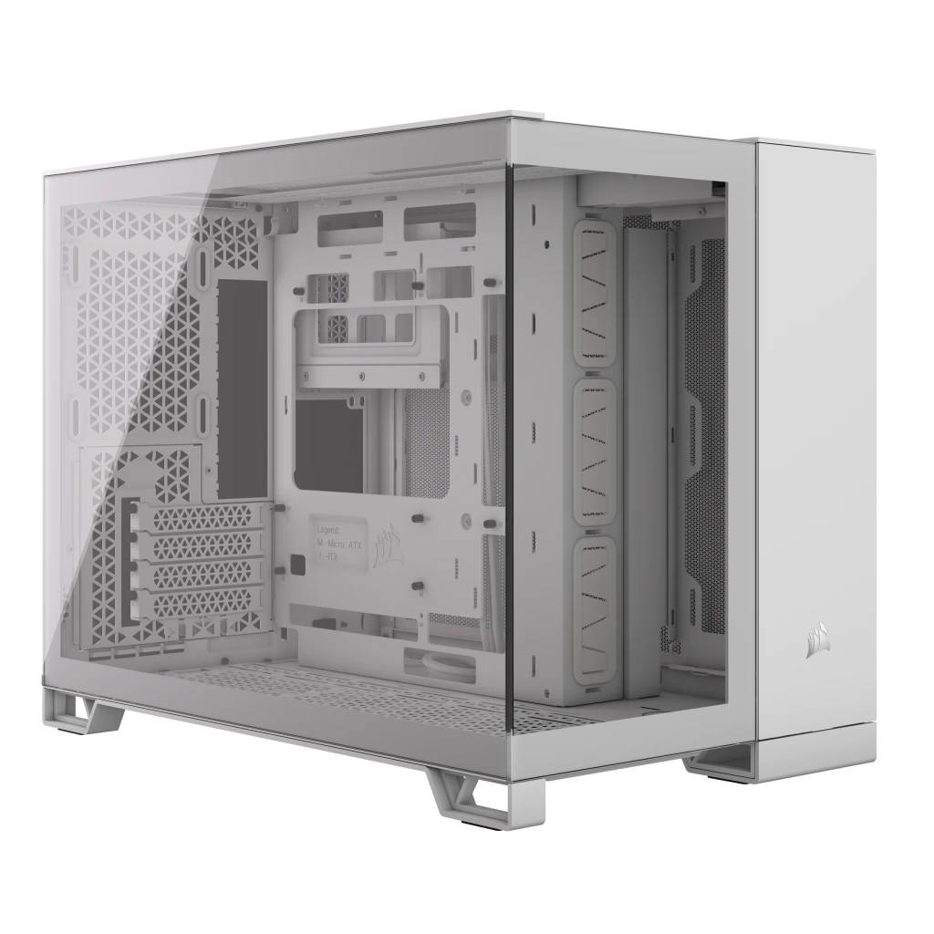 Vỏ Case máy tính Corsair 2500X Tempered Glass mATX Mid-Tower - WHITE