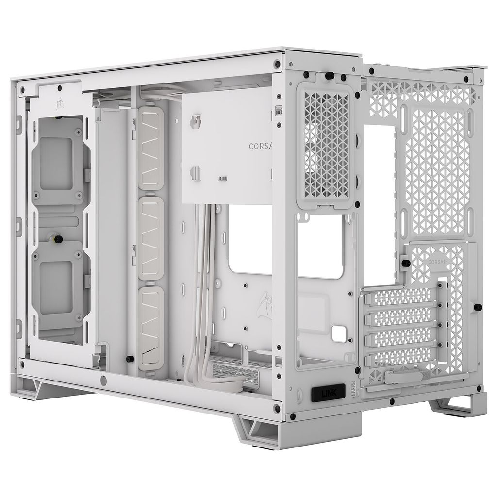 Vỏ Case máy tính Corsair 2500X Tempered Glass mATX Mid-Tower - WHITE