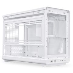 Vỏ case máy tính LIAN LI DAN A3 WOOD GLASS - mATX - WHITE (MATX/MFF/MẶT GỖ/KÍNH HÔNG)