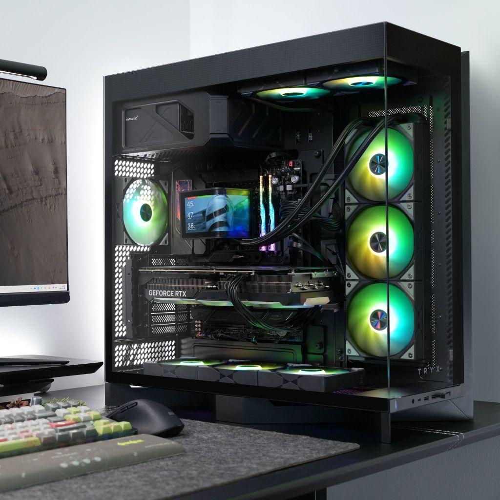 Bộ 3 Quạt Fan Case TRYX ROTA SL ARGB 120mm Fan Triple Pack Black - Thuận | Ngược