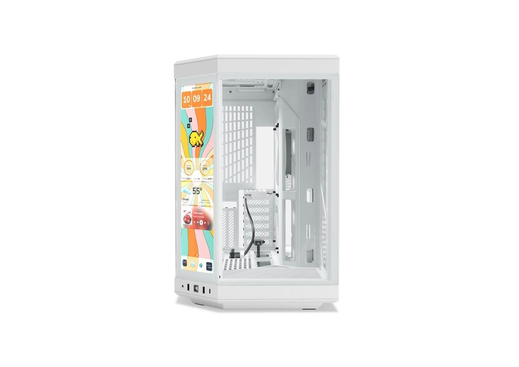 Vỏ Case Máy Tính HYTE Y70 Touch Infinite Case - SNOW WHITE