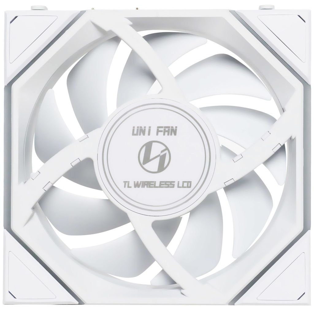Fan Case LIAN LI UNI FAN TL WIRELESS LCD 120 | REVERSE | SINGLE PACK - WHITE (1 QUẠT LCD/CÁNH NGƯỢC)