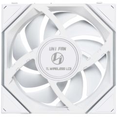 Fan Case LIAN LI UNI FAN TL WIRELESS LCD 120 | REVERSE | SINGLE PACK - WHITE (1 QUẠT LCD/CÁNH NGƯỢC)