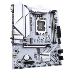 BO MẠCH CHỦ MAINBOARD COLORFUL BATTLE-AX B760M-G WHITE WIFI D5 V20A