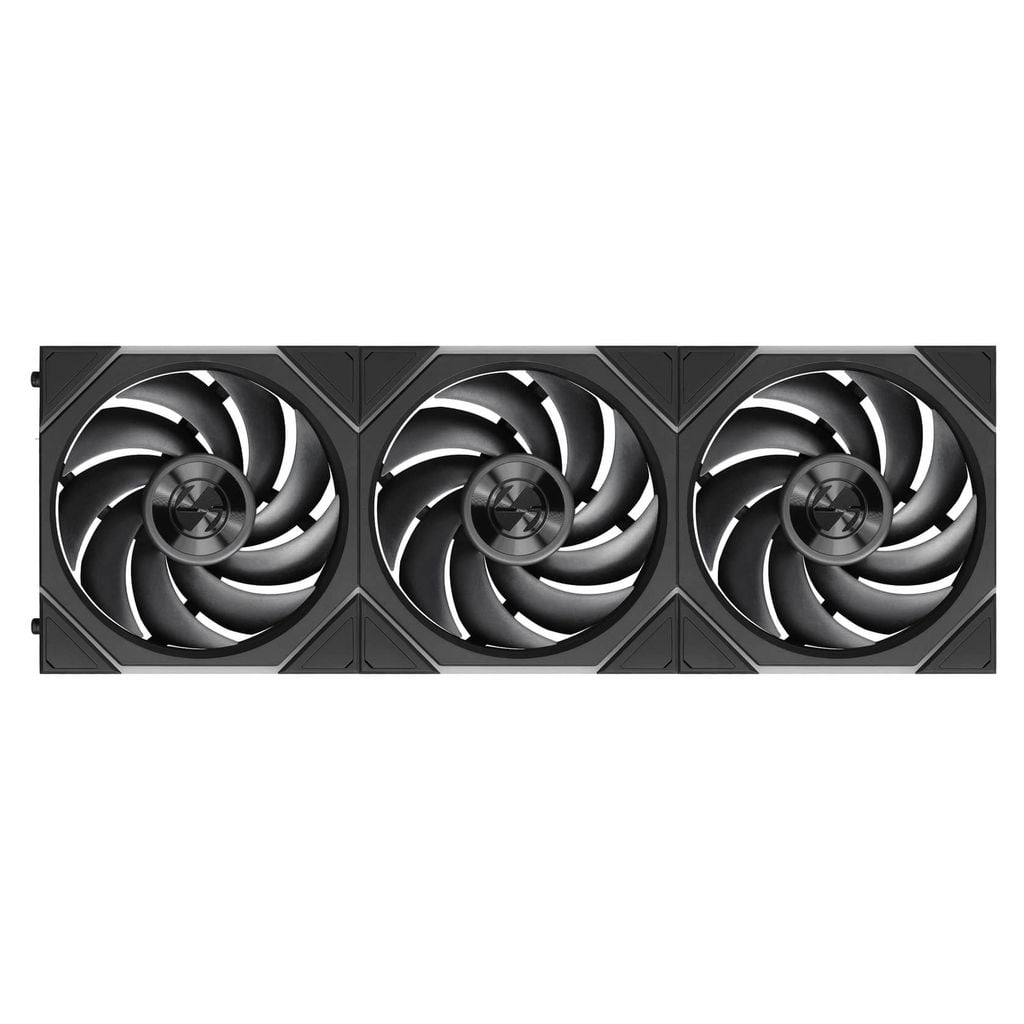 Bộ 3 quạt fan case UNI FAN TL FLEX 3 PACK | REVERSE - BLACK (3 QUẠT/ KHÔNG LCD)
