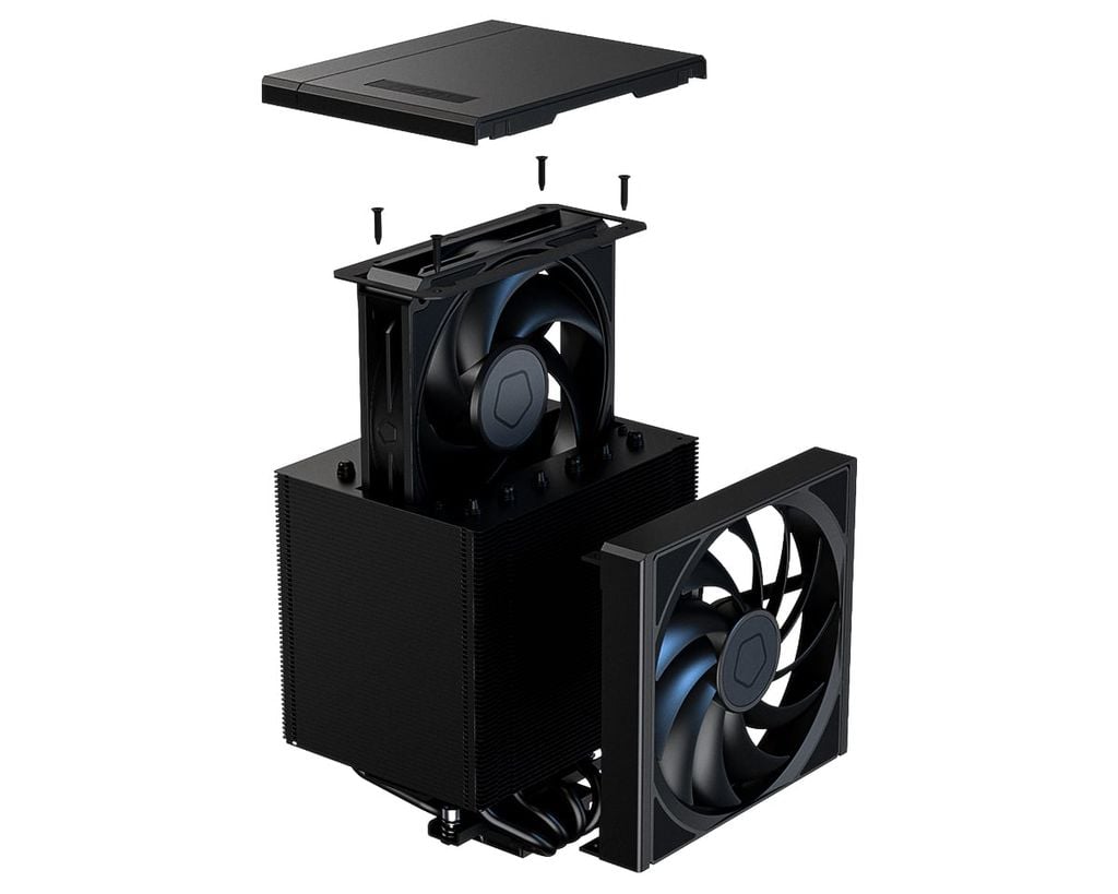 TẢN NHIỆT KHÍ ID-COOLING FROZN A620 Pro SLK ( 2 fan - 6 ống đồng / hỗ trợ mọi Socket Intel/AMD )