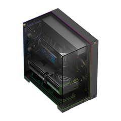 Vỏ case máy tính Thermalright TR-A70 ARGB Tempered Glass - BLACK (LED VIỀN ARGB)