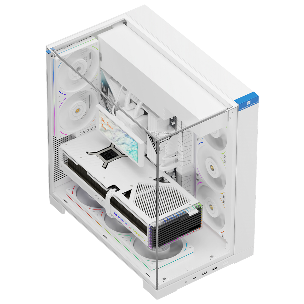 Vỏ case máy tính Thermalright TR - A70 Tempered Glass - WHITE (ATX / Micro-ATX / Mini-ITX)