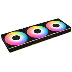 Quạt tản nhiệt fan case Lian Li Uni Fan CL WIRELESS 120 REGULAR | REVERSE - BLACK
