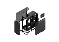 Vỏ Case Máy Tính HYTE X50 AIR Case - PITCH BLACK