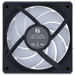 Bộ 3 fan case Lian Li Uni Fan CL WIRELESS 120 REGULAR | REVERSED BLADE - BLACK