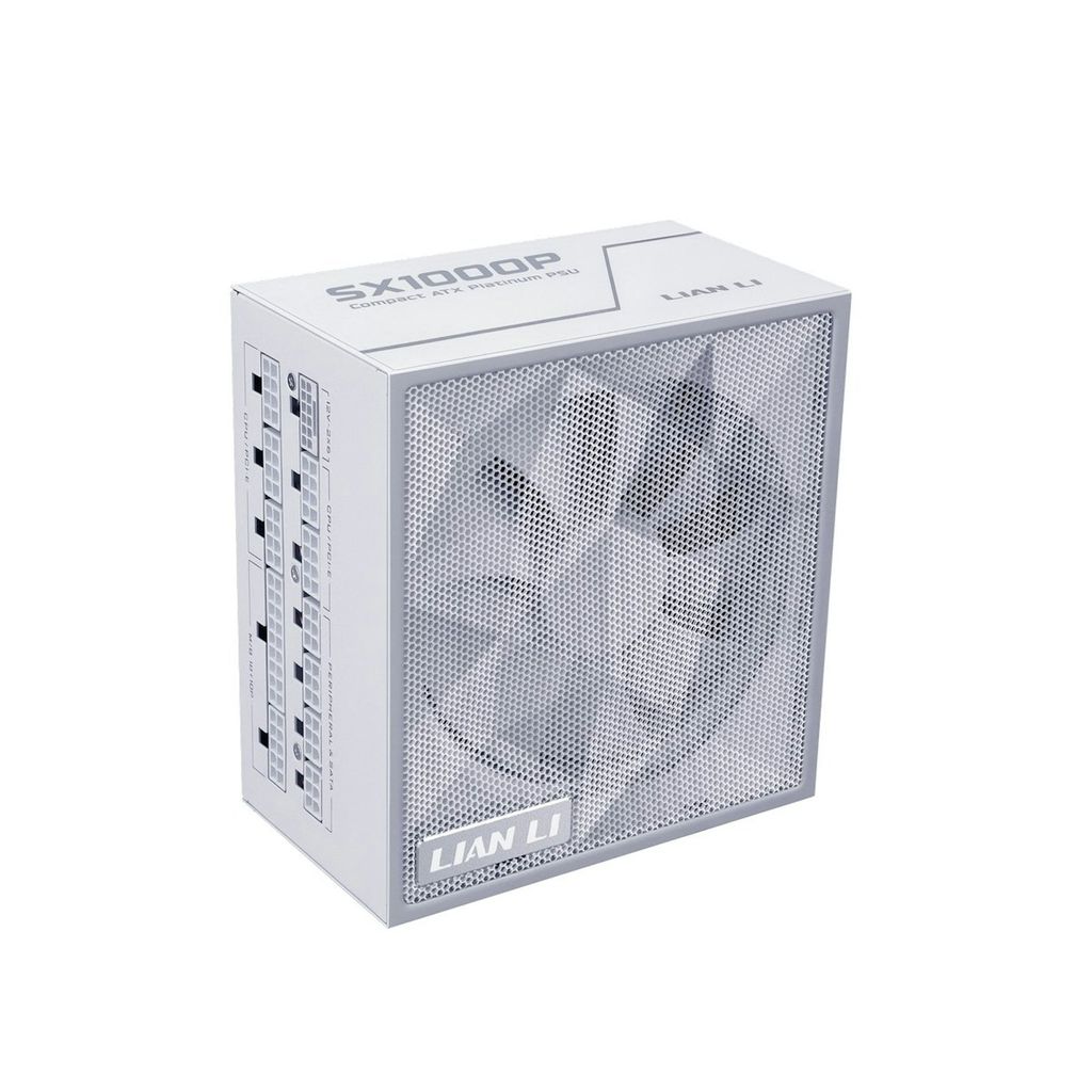Nguồn Lian Li SX1000P 1000W 80 Plus Platinum - WHITE (ATX 3.1/ PCIe 5.1)