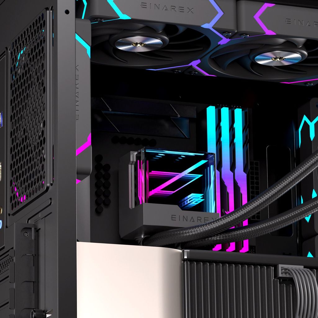 Tản Nhiệt Nước AIO EINAREX VERTEX 240mm - BLACK