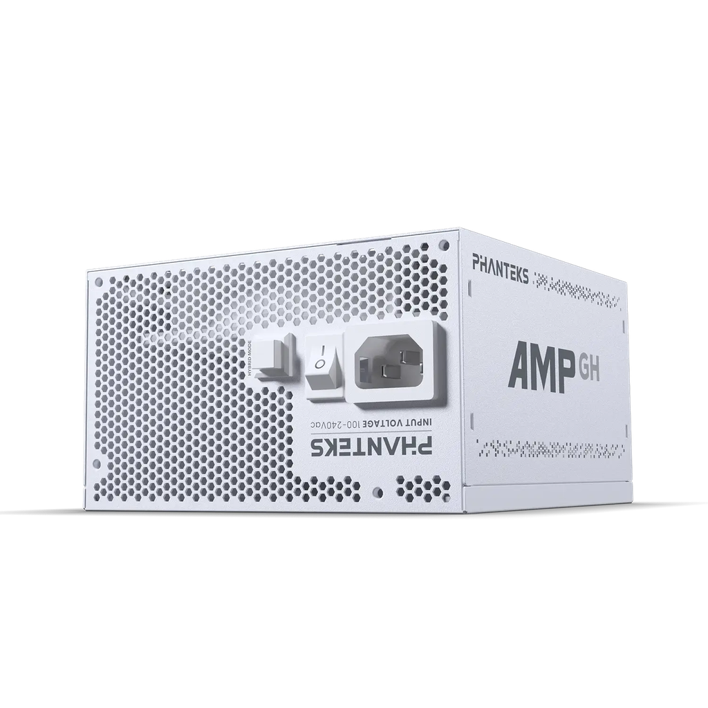 Nguồn Máy Tính Phanteks AMP GH 1000W 80+ Platinum ATX3.1 PCIe 5.1 Fully Modular - WHITE