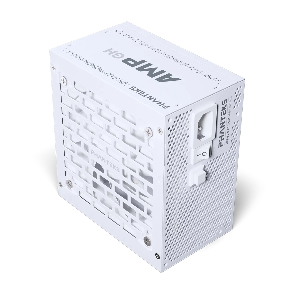 Nguồn Máy Tính Phanteks AMP GH 1200W - WHITE (PCIe 5.1/ ATX 3.1/ Full Modular/ 80 Plus Platinum)