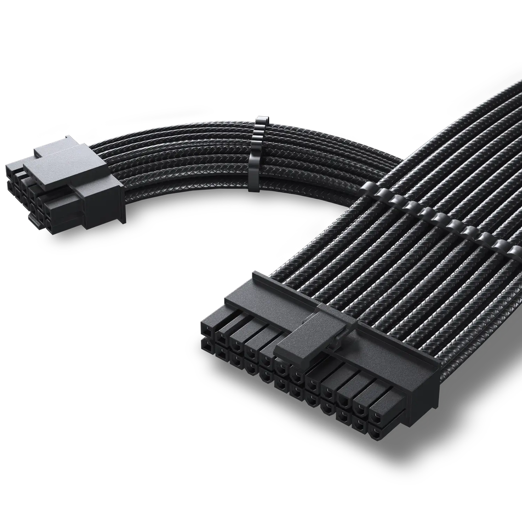 Nguồn Máy Tính Phanteks AMP GH 1200W - BLACK (PCIe 5.1/ ATX 3.1/ Full Modular/ 80 Plus Platinum)