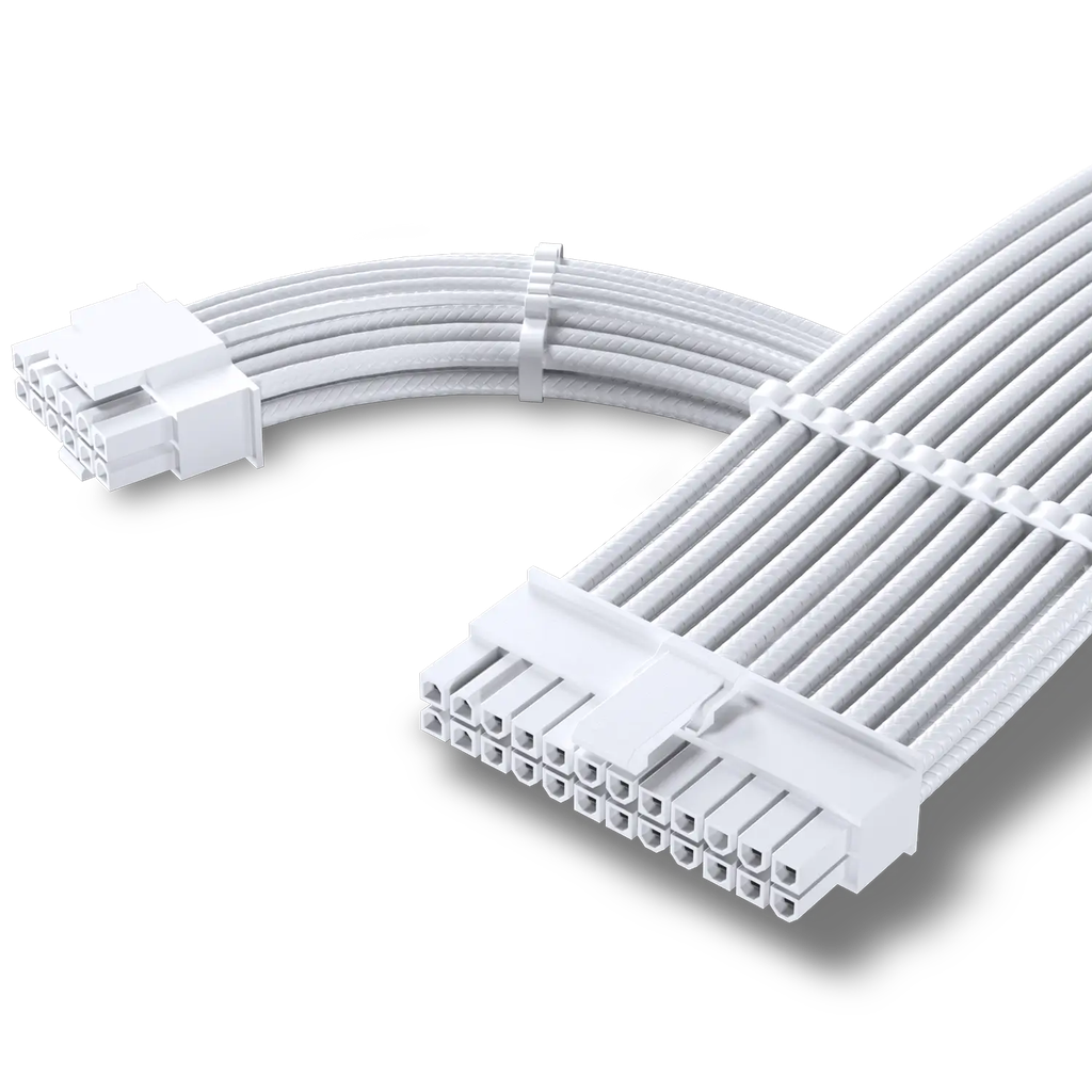 Nguồn Máy Tính Phanteks AMP GH 1200W - WHITE (PCIe 5.1/ ATX 3.1/ Full Modular/ 80 Plus Platinum)