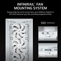 Vỏ Case máy tính Corsair FRAME 5000D RS - WHITE