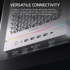 Vỏ Case máy tính Corsair FRAME 5000D RS - WHITE