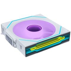 Fan Case Lian Li SL Infinity WIRELESS 120 | REVERSE - WHITE (TRẮNG/CÁNH NGƯỢC)