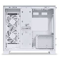Vỏ Case Lian Li O11 Dynamic Mini V2 FLOW - White (ATX/Mid Tower/Kèm 5 quạt)