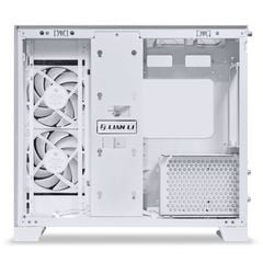 Vỏ Case Lian Li O11 Dynamic Mini V2 FLOW - White (ATX/Mid Tower/Kèm 5 quạt)
