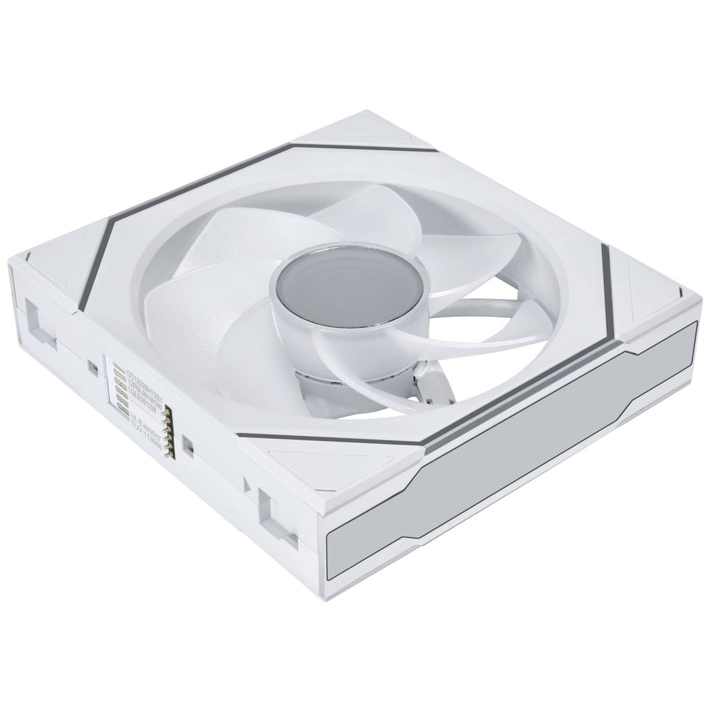 Fan Case Lian Li SL Infinity WIRELESS 120 | REVERSE - WHITE (TRẮNG/CÁNH NGƯỢC)