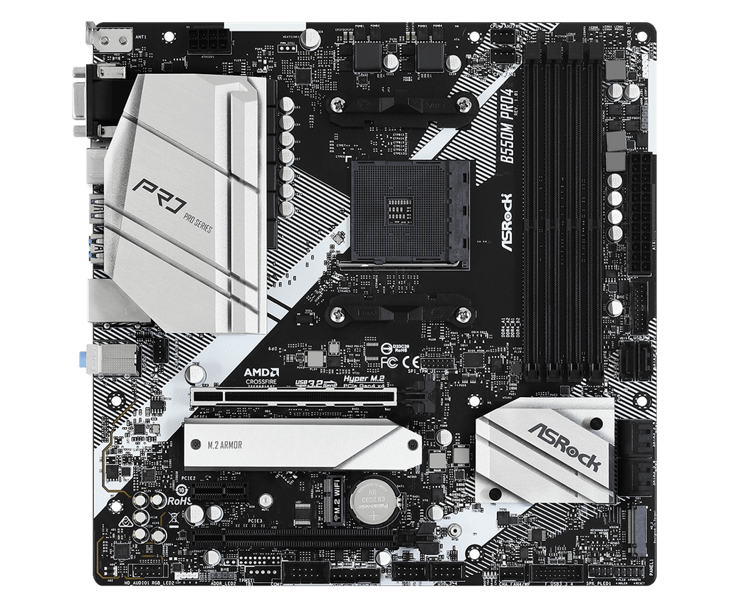 BO MẠCH CHỦ MAINBOARD ASROCK B550M PRO4