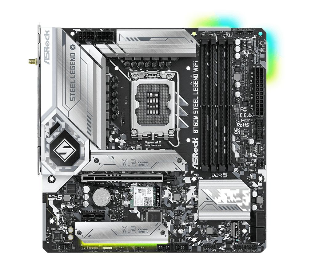 BO MẠCH CHỦ MAINBOARD ASROCK B760M STEEL LEGEND WiFi