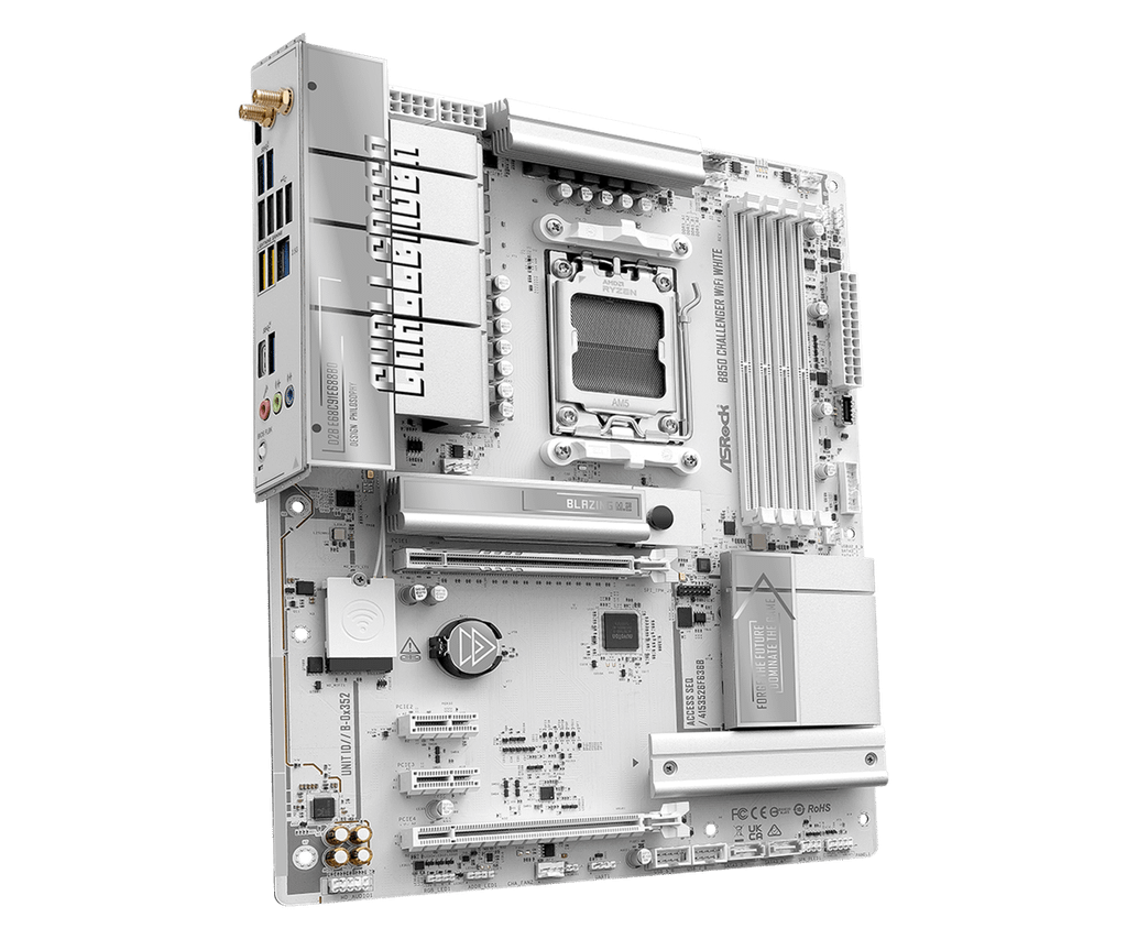 BO MẠCH CHỦ MAINBOARD ASROCK B850 CHALLENGER WIFI - WHITE