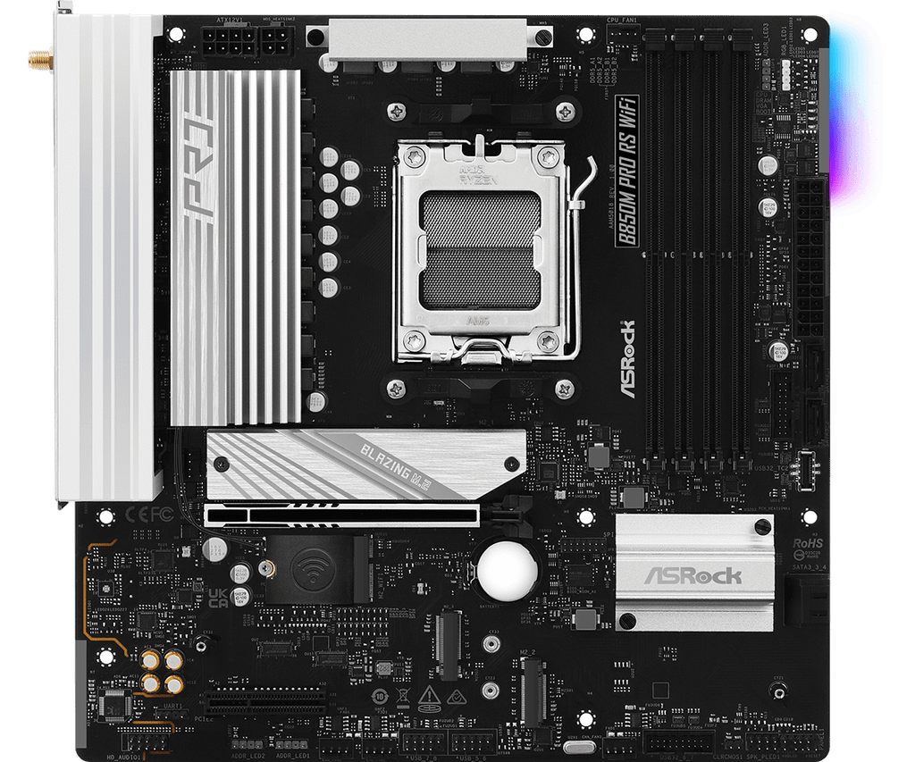 BO MẠCH CHỦ MAINBOARD ASROCK B850M PRO RS WIFI