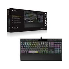 Bàn phím Corsair K70 MAX-MGX White RGB - BLACK