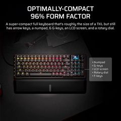 Bàn phím Corsair VANGUARD PRO 96-MGX Hyperdrive RGB - BLACK