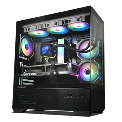 Vỏ Case Máy Tính Zalman CHRONIX V2 ARGB ATX Mid Tower - BLACK