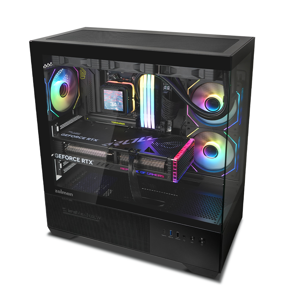 Vỏ Case Máy Tính Zalman CHRONIX V2 ARGB ATX Mid Tower - BLACK