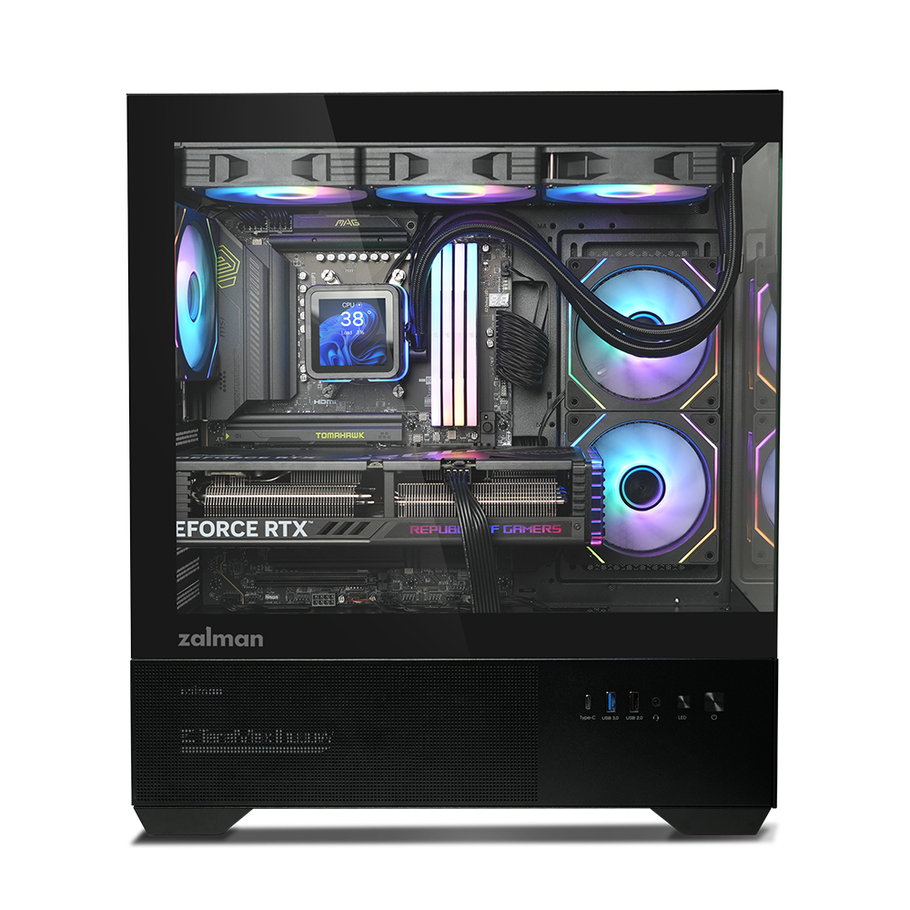 Vỏ Case Máy Tính Zalman CHRONIX V2 ARGB ATX Mid Tower - BLACK