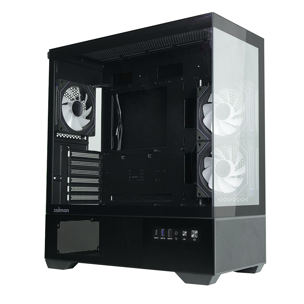 Vỏ Case Máy Tính Zalman CHRONIX V2 ARGB ATX Mid Tower - BLACK