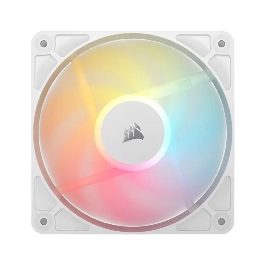 Bộ 3 Quạt Fan Case Corsair RS120-R ARGB - WHITE