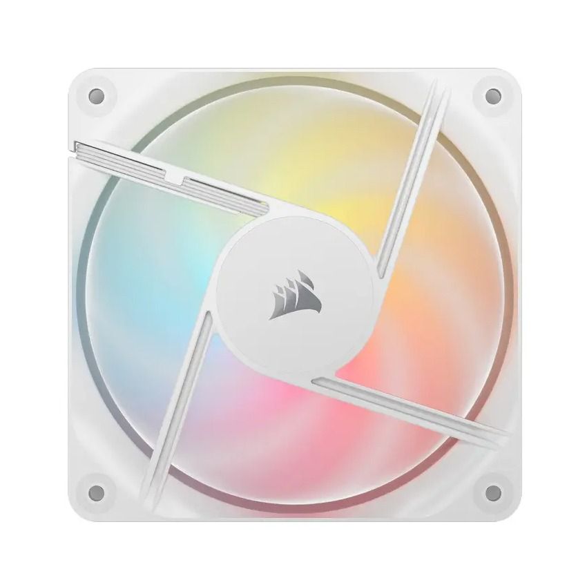 Bộ 3 Quạt Fan Case Corsair RS120-R ARGB - WHITE