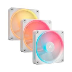 Bộ 3 Quạt Fan Case Corsair iCUE LINK LX120-R RGB - WHITE