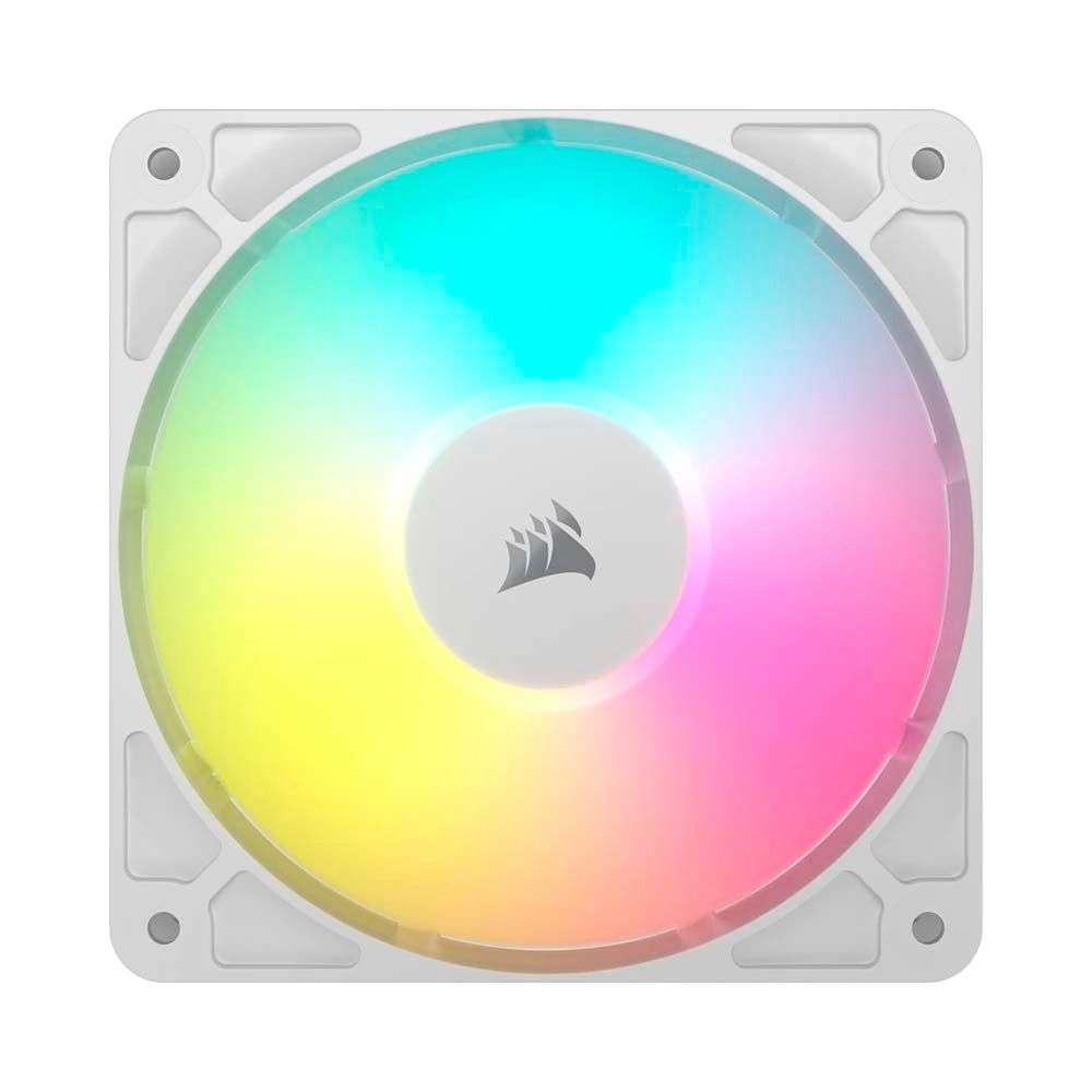 Bộ 3 Quạt Fan Case Corsair RS120 ARGB - WHITE